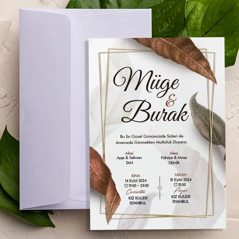 Nişan Davetiyesi Modelleri ve Dekorasyon Uyumunu Sağlayan Seçenekler