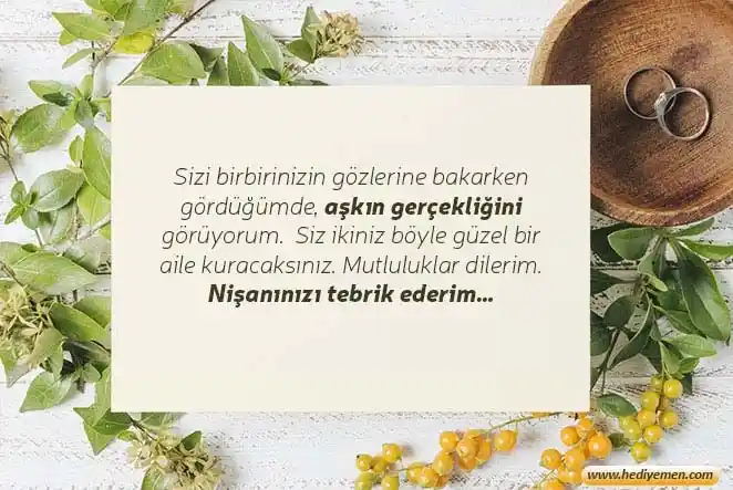 Nişan Dekorasyonunda Söz ve Mesajların Önemi ve Dekorasyonla Uyum Sağlama Yöntemleri