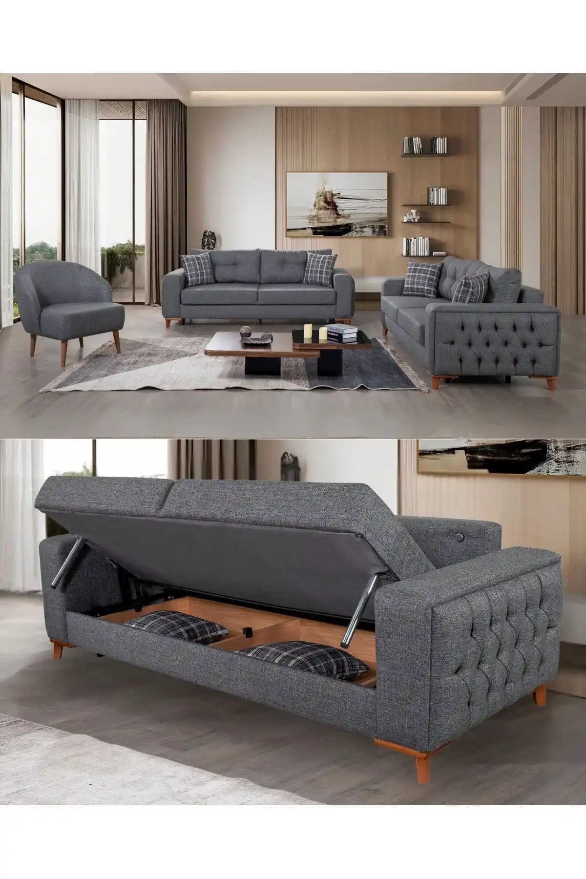 Nola Koltuk Takımıyla Modern ve Şık Ev Dekorasyonu Alternatifleri