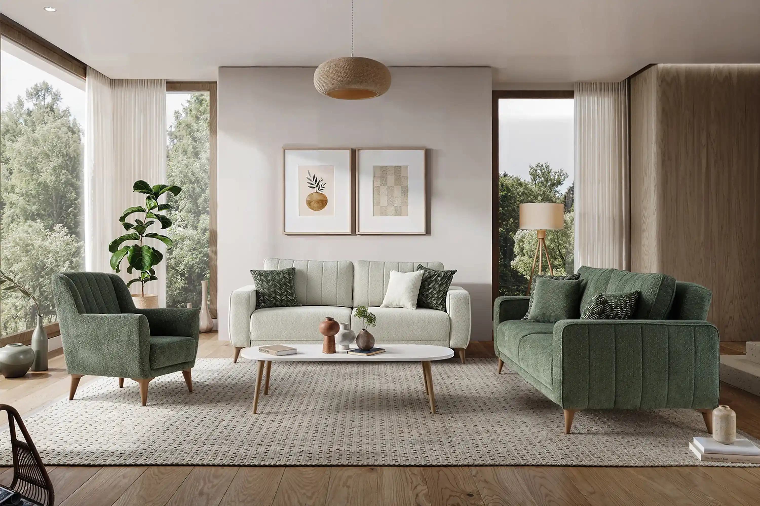 Nora Koltuk Takımı: Modern Tasarımlarla Dayanıklı ve Şık Oturma Alanları Yaratın