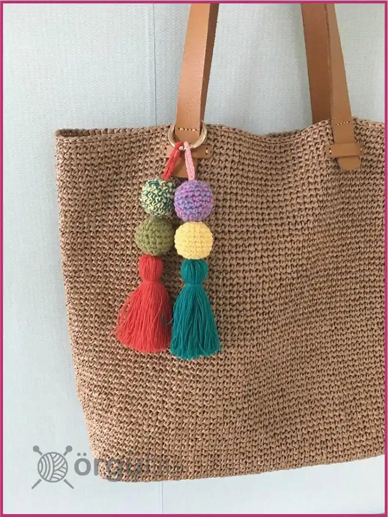 Örme plaj çantası ile dekorasyonda şıklık ve fonksiyonellik bir arada