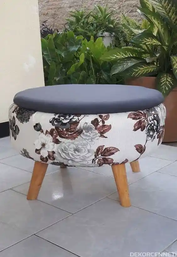 Orta Puf Modelleri Dekorasyonda Estetik ve Fonksiyonellik Dengesi Sağlar