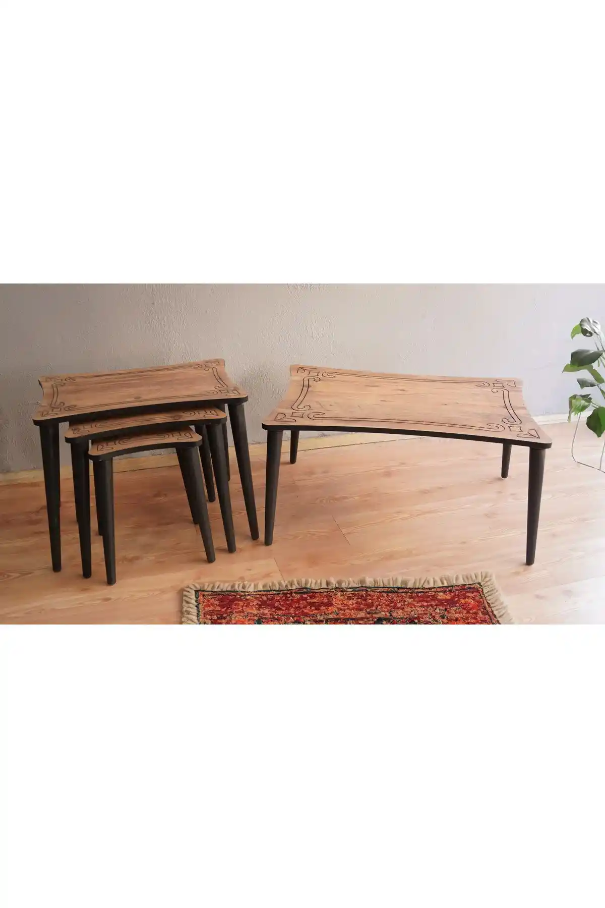 Orta ve Zigon Sehpa Takımı Seçenekleriyle Oturma Odalarınızı Yenileyin