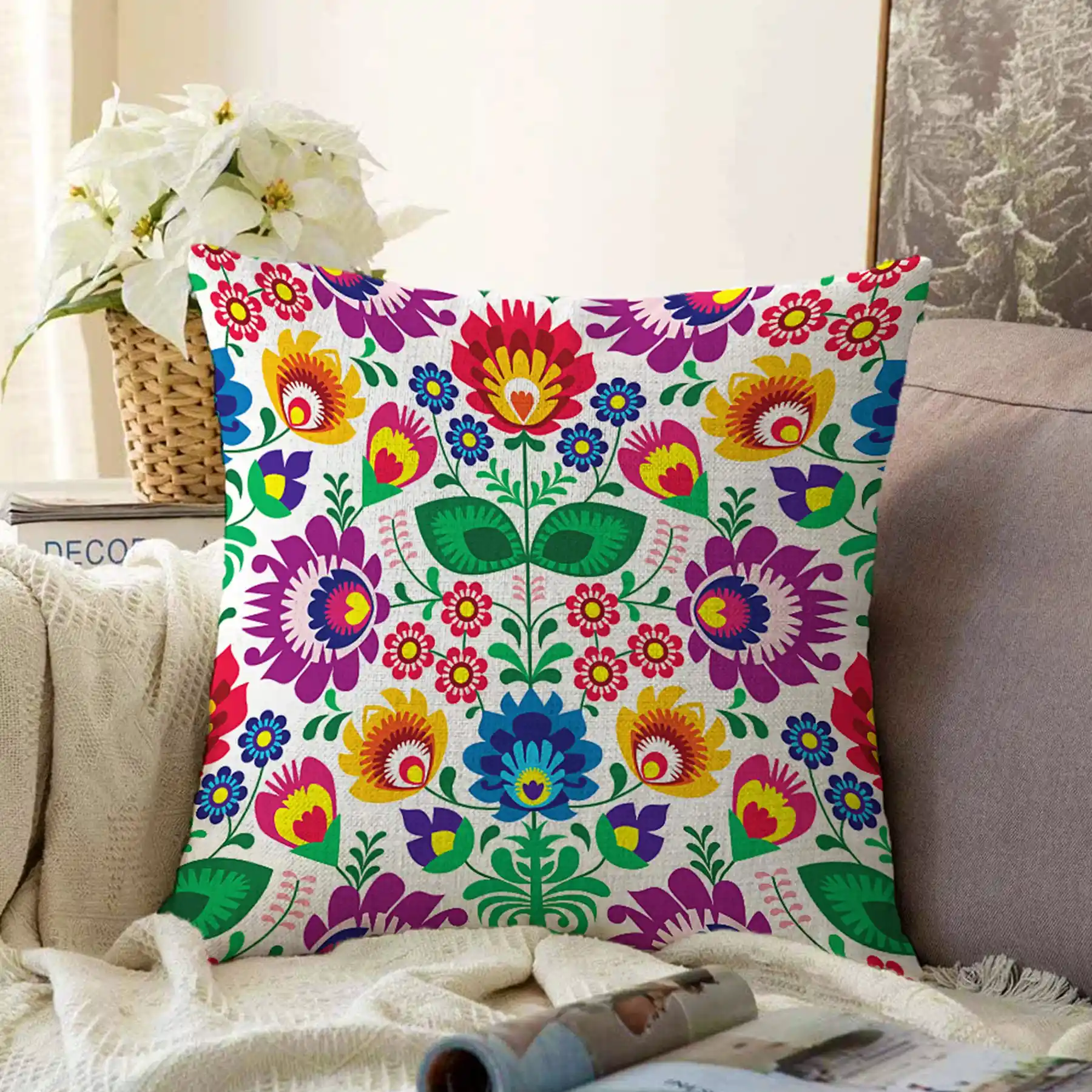 Otantik Kırlent Kılıfı ile Evinize Sıcak ve Özgün Dekorasyon Dokunuşları