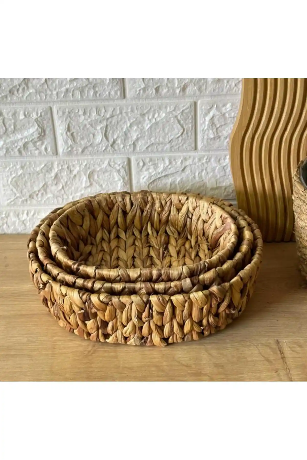 Oval Hasır Sepetler ile Dekorasyonda Şıklık ve İşlevsellik Yaratın