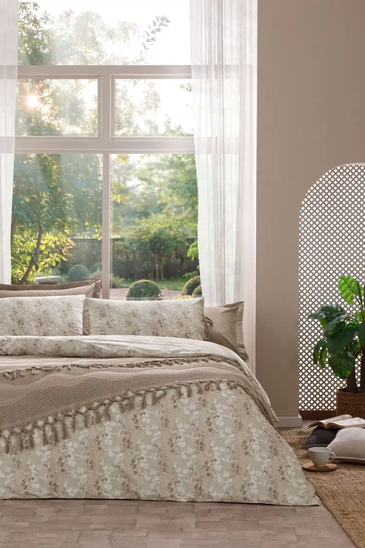 Ozdilek Pikeli Çift Kişilik Nevresim Takımı ile Yatak Odası Dekorasyonunu Geliştirin