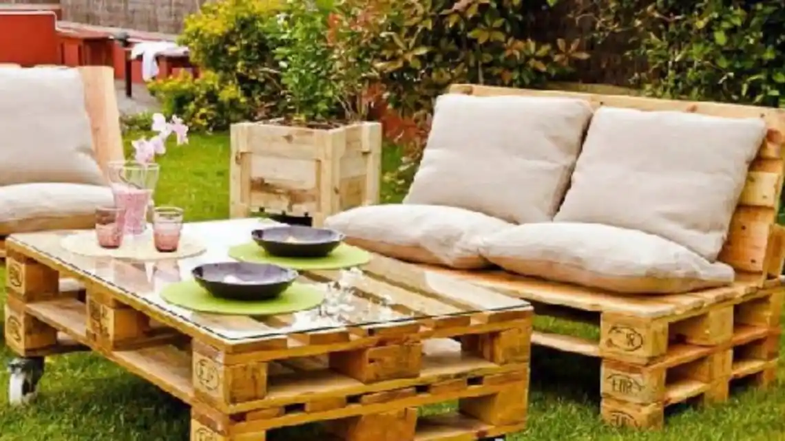 Palet Malzemeleriyle Modern ve Sürdürülebilir Mobilya Tasarımları
