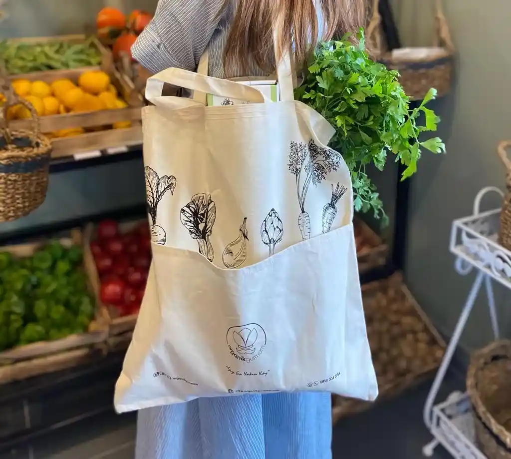 Pamuk Bez Çantalarla Doğal ve Şık Dekorasyon Çözümleri