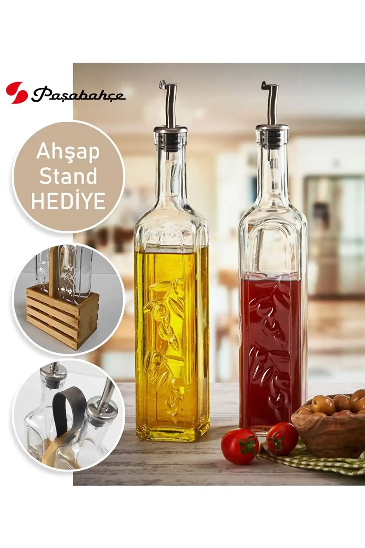 Paşabahçe 2'li Cam Yağdanlık Setleri ile Dekorasyonda Şıklık ve Fonksiyonellik