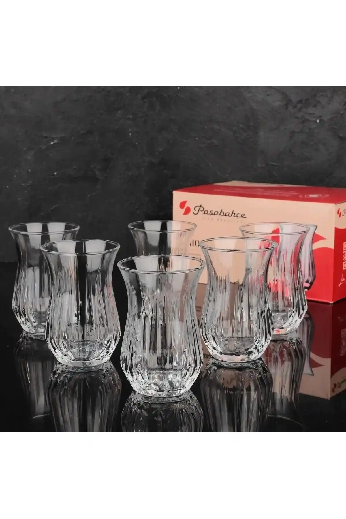 Paşabahçe 6'lı Çay Bardağı ile Ev Dekorasyonunda Zarafet ve Şıklık Sağlayın