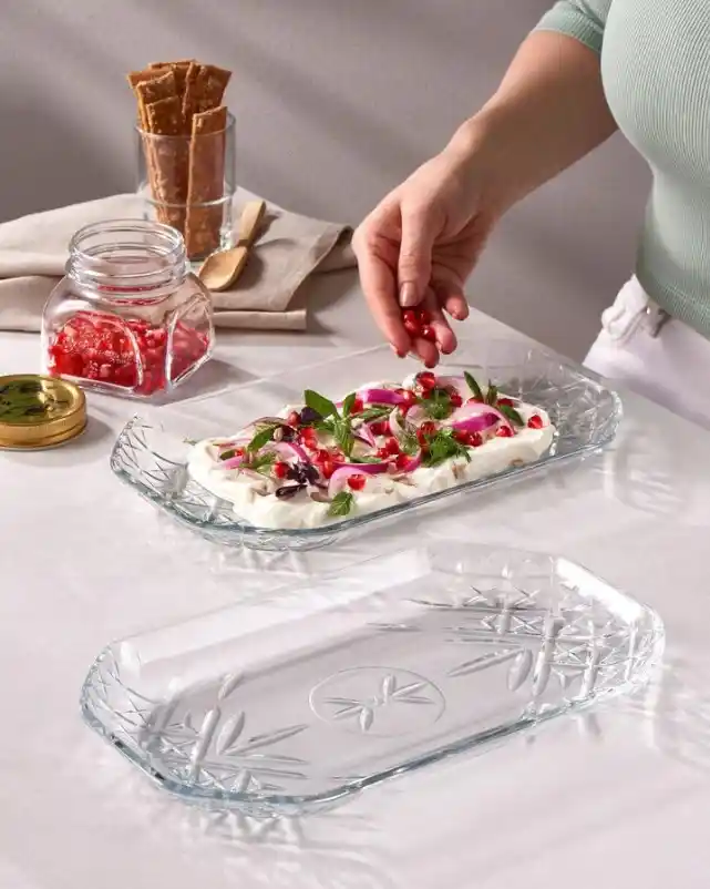 Paşabahçe Cam Kayık Tabaklar ile Sofralarınıza Zarif ve Şık Dokunuşlar