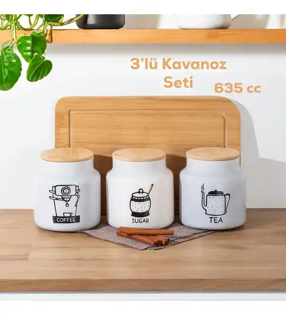 Paşabahçe Çay Şeker Kavanozları ile Mutfak Dekorasyonunda Şıklık ve İşlevsellik