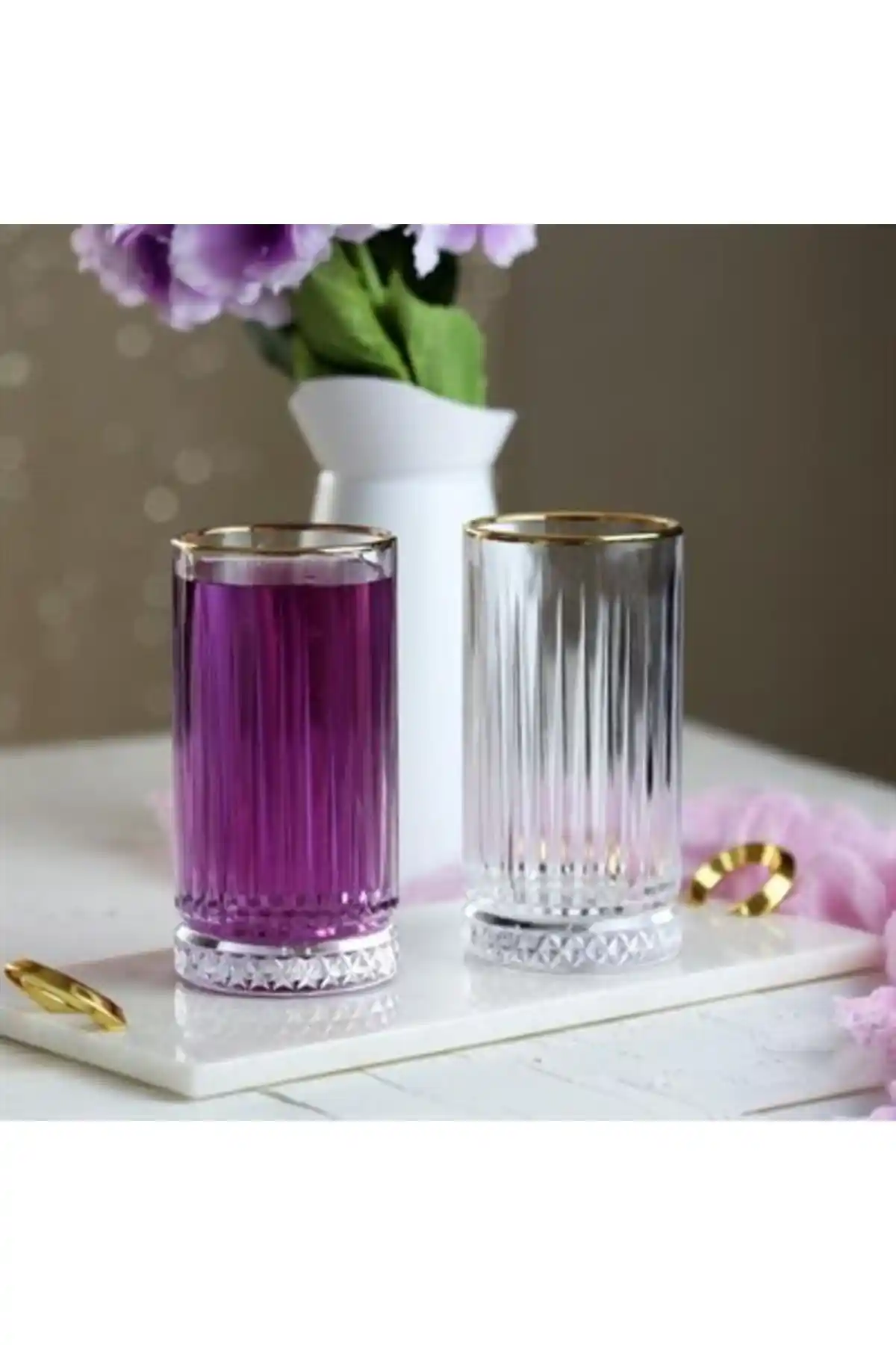 Paşabahçe Elysia Meşrubat Bardağı ile Modern ve Şık Dekorasyon Fikirleri