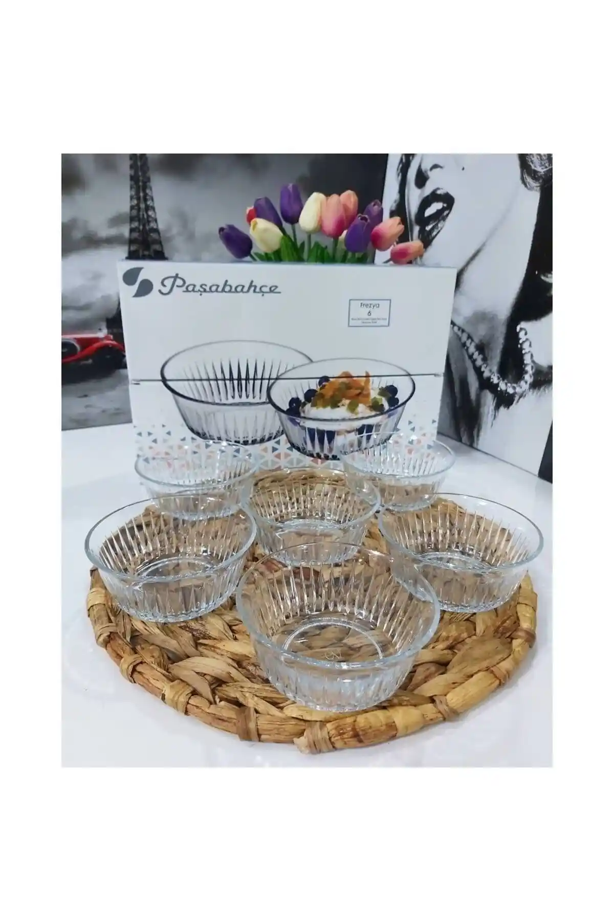 Paşabahçe Frezya Kase ile Dekorasyonunuza Zarif ve Fonksiyonel Bir Dokunuş Katın