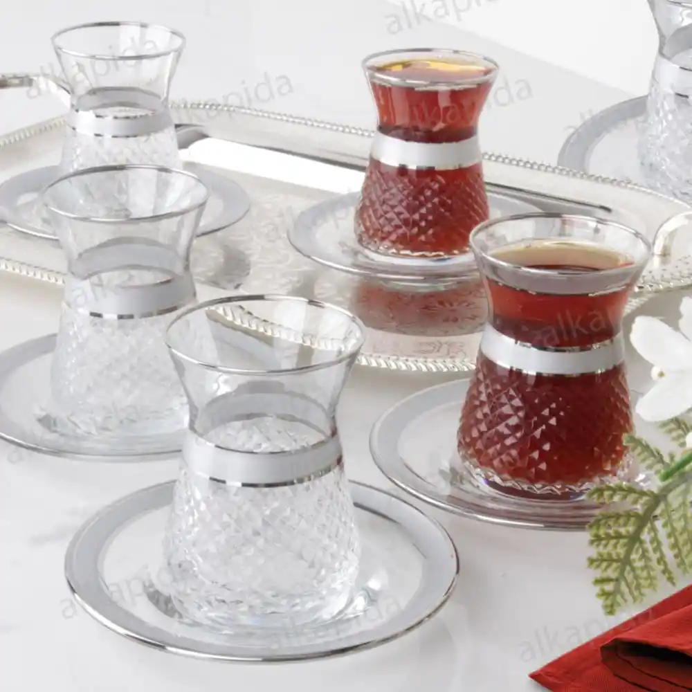 Paşabahçe İrem Çay Seti ile Dekorasyonda Şıklık ve Zarafet Sağlayan Seçenekler