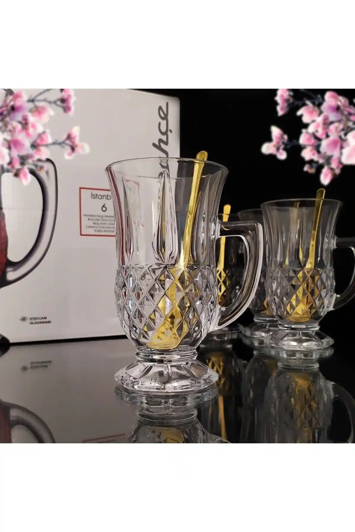 Paşabahçe İstanbul kulplu çay bardağı ile şık ve fonksiyonel ev dekorasyonu çözümleri