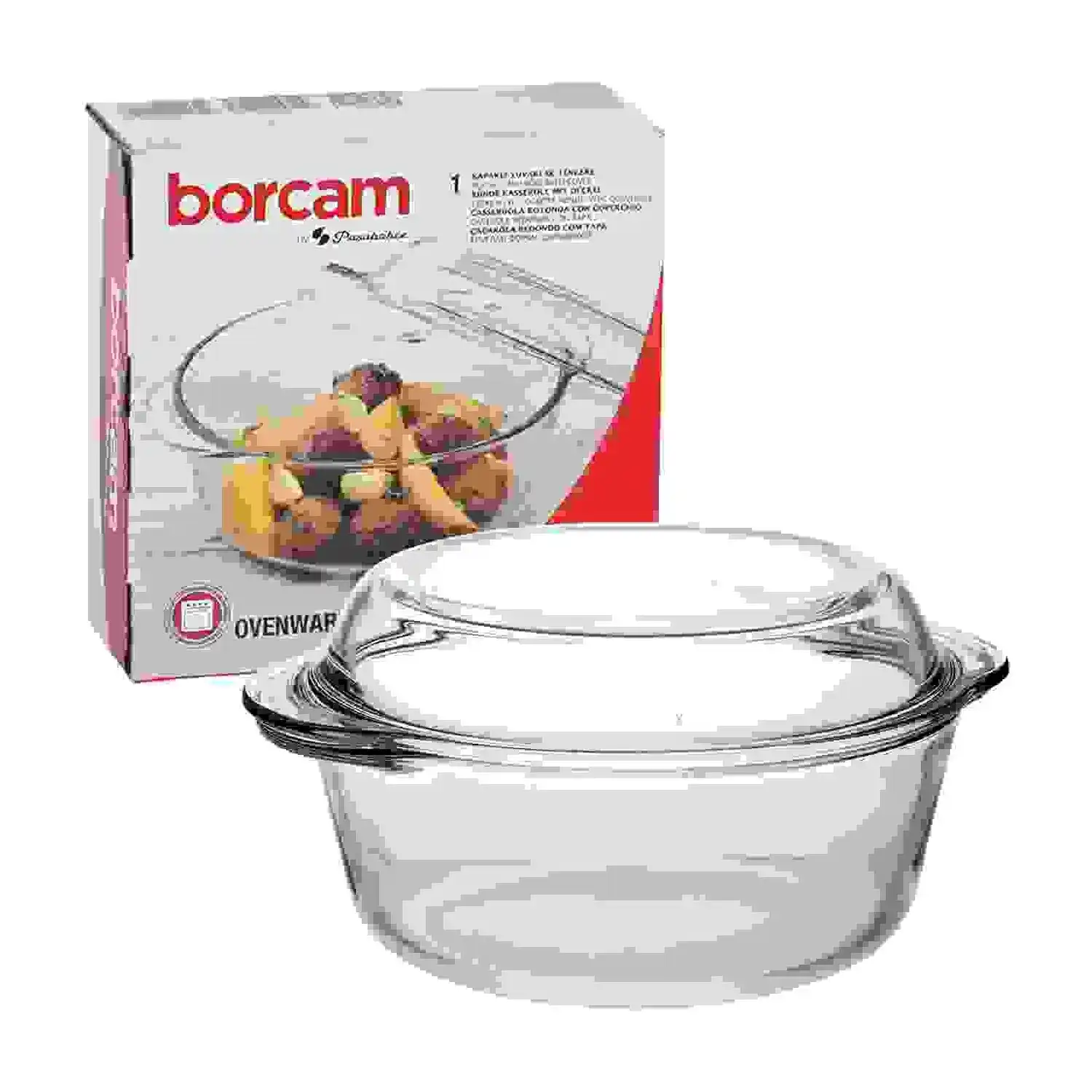 Paşabahçe Kapaklı Borcam: Modern Dekorasyon ve Fonksiyonellik İçin Uygun Seçenek