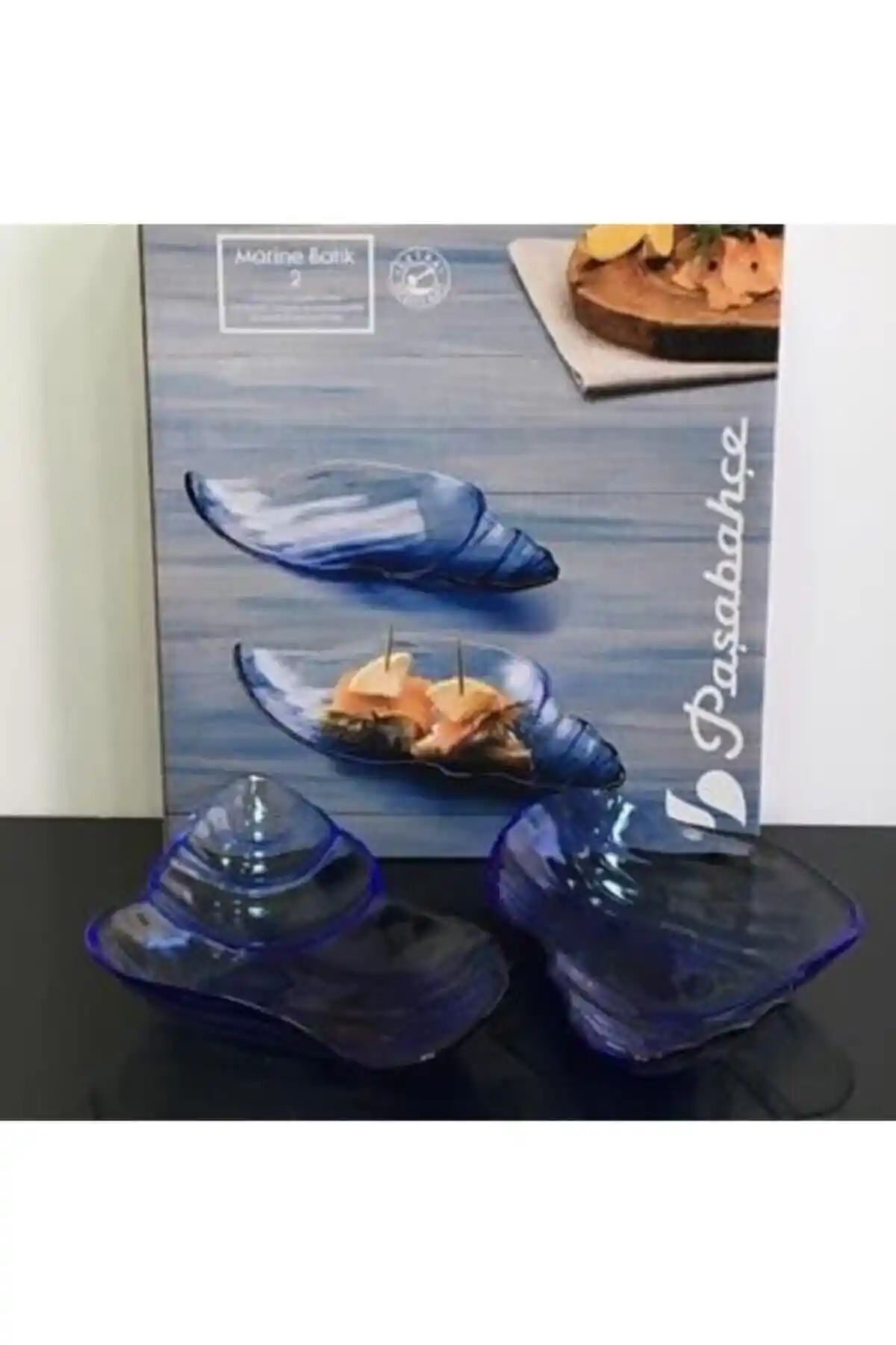 Paşabahçe Marine servis tabağı ile deniz temalı modern dekorasyon önerileri