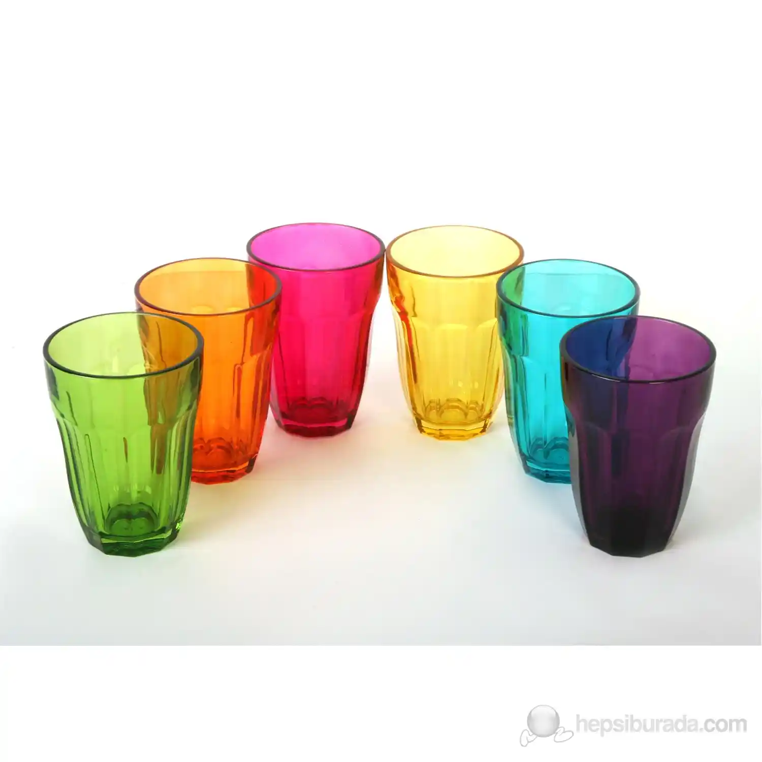 Paşabahçe Renkli Su Bardaklarıyla Dekorasyonunuza Canlılık Katın