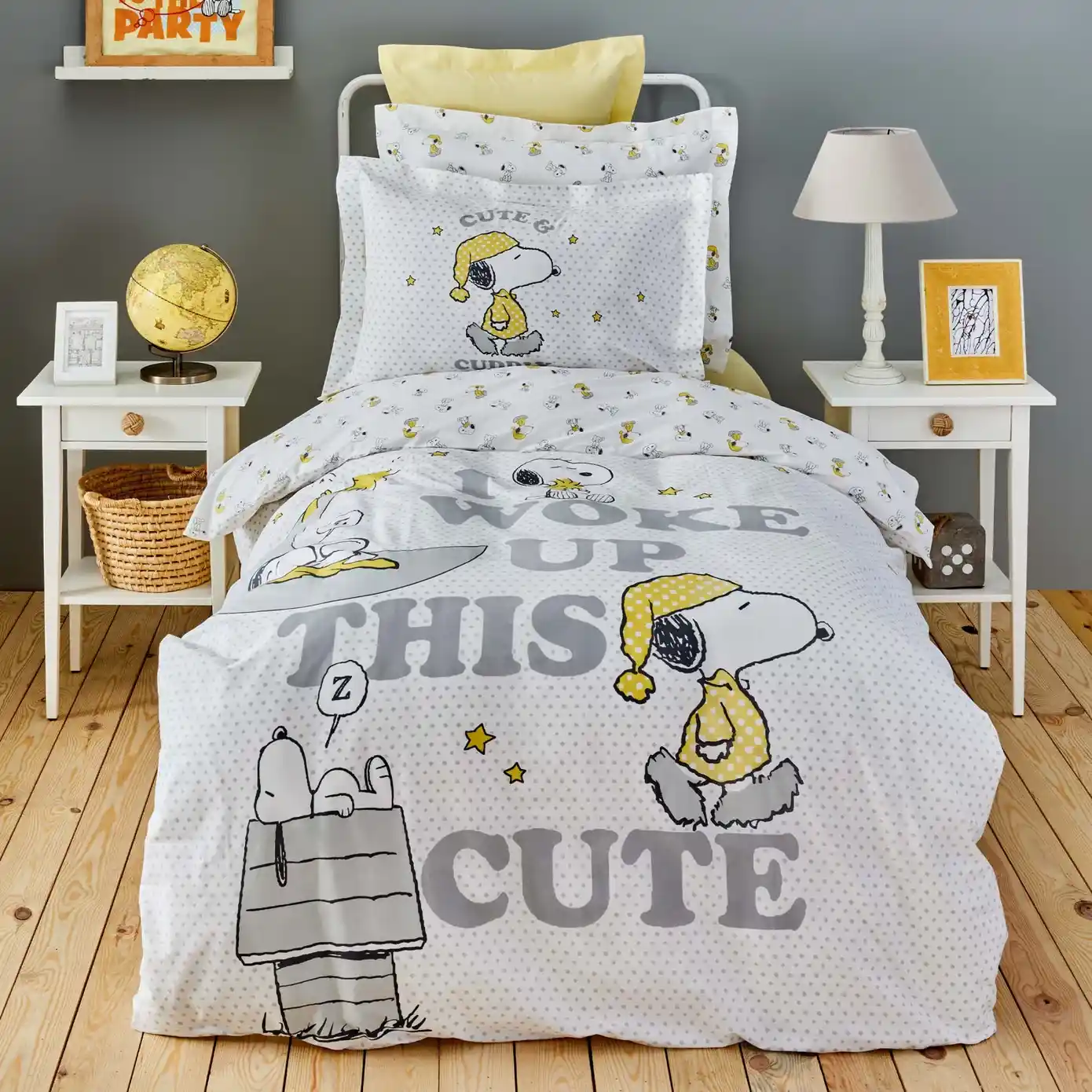 Peanuts Temalı Nevresim Takımı ile Yatak Odalarınızı Eğlenceli ve Şık Hale Getirin
