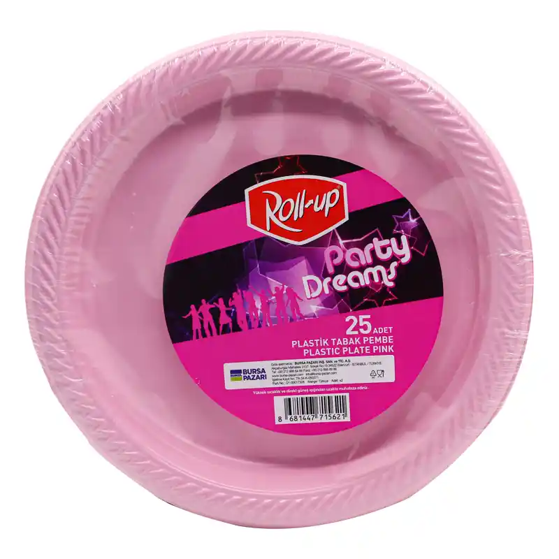 Pembe Plastik Tabaklar ile Dekorasyonda Şıklık ve Fonksiyonellik Yaratın