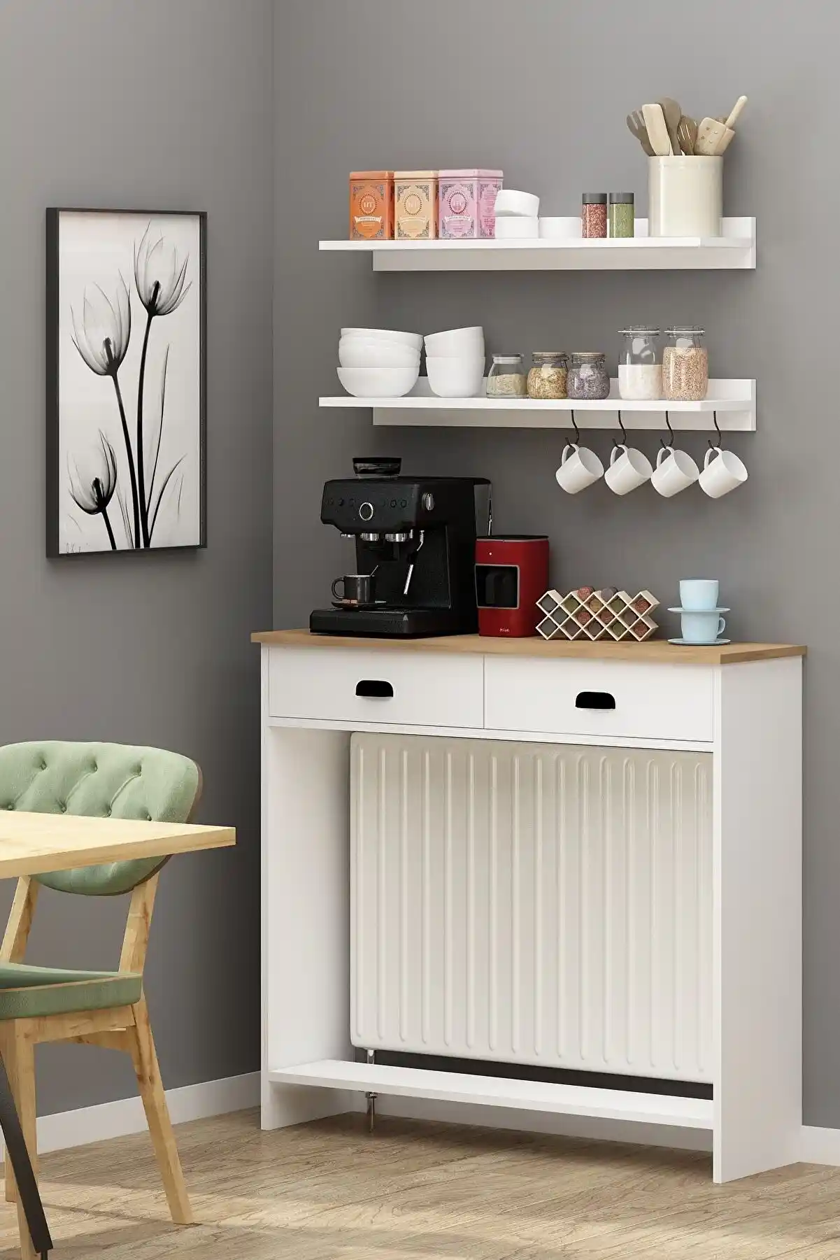 Petek Üstü Kahve Köşeleri ile Modern ve Fonksiyonel Dekorasyon Çözümleri