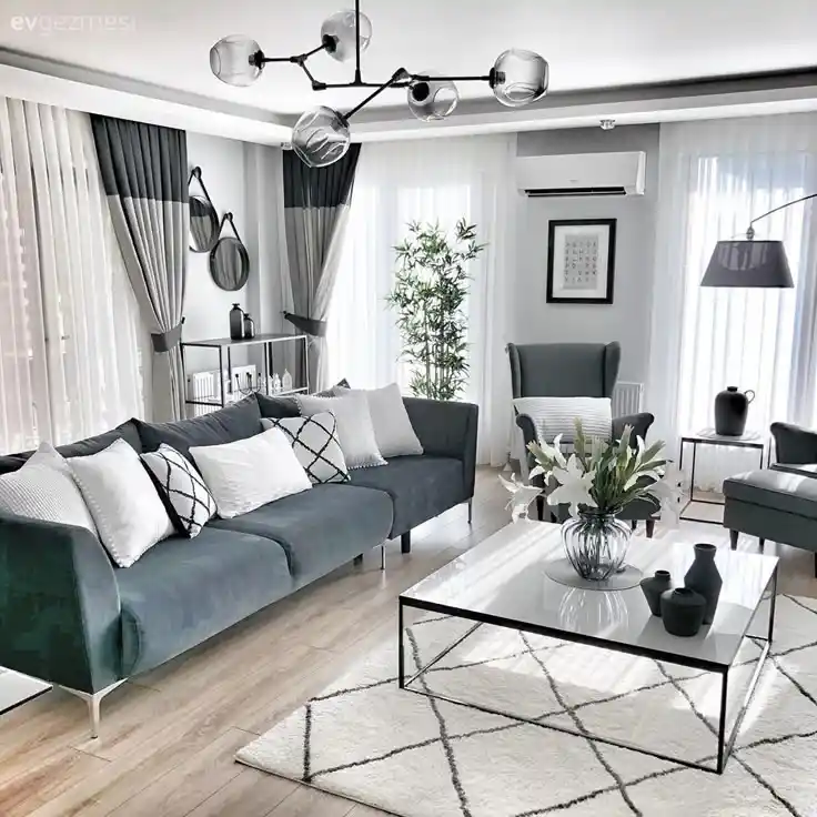 Pinterest ile Modern ve Şık Salon Dekorasyonu İçin İlham Verici Fikirler ve Trendler