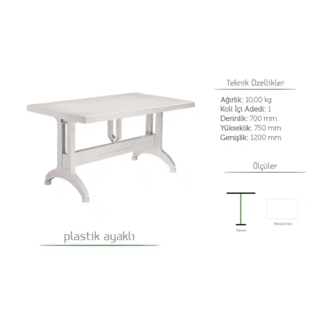 Plastik Balkon Masası ile Modern ve Dayanıklı Balkon Dekorasyonu Çözümleri