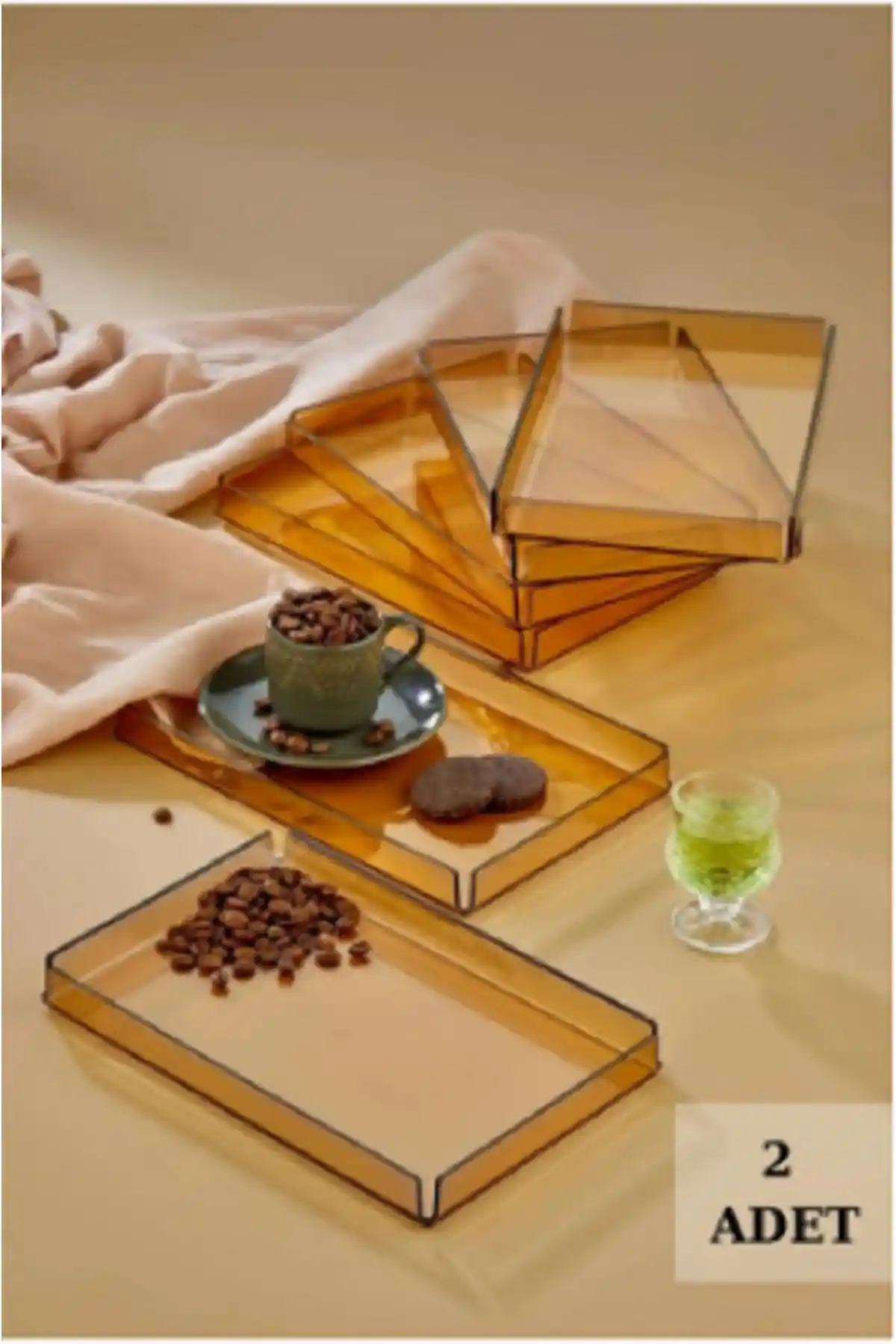 Plastik Kahve Sunum Tepsisi ile Dekorasyonunuzu Şıklık ve Fonksiyonellik ile Tamamlayın