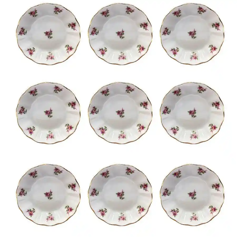 Porland Çiçekli Tabaklar: Dekorasyonda Estetik ve İşlevselliğin Buluşması