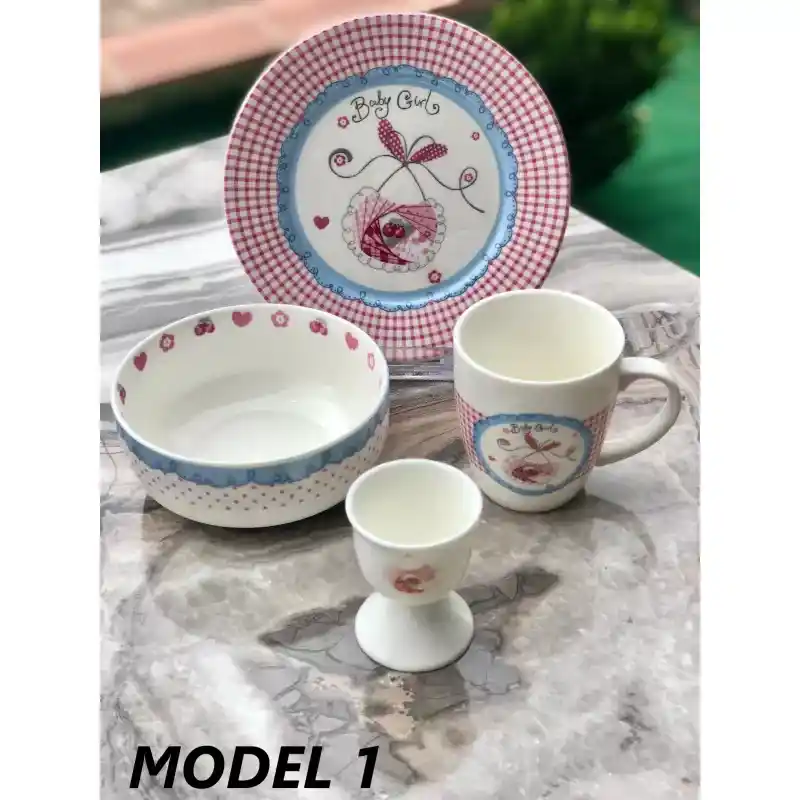 Porselen Bebek Mama Setleri: Estetik ve İşlevselliğin Birleştiği Dekorasyon Seçenekleri