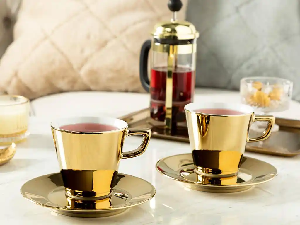 Porselen Çay Fincan Takımlarıyla Ev Dekorasyonunda Zarafet ve Şıklık