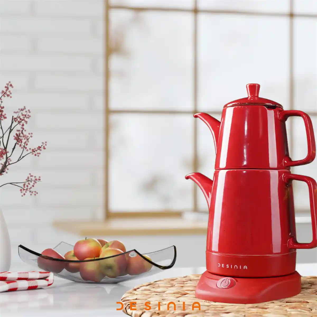 Porselen Çay Makinesi Dekorasyonda Zarafet ve Fonksiyonelliğin Buluşması