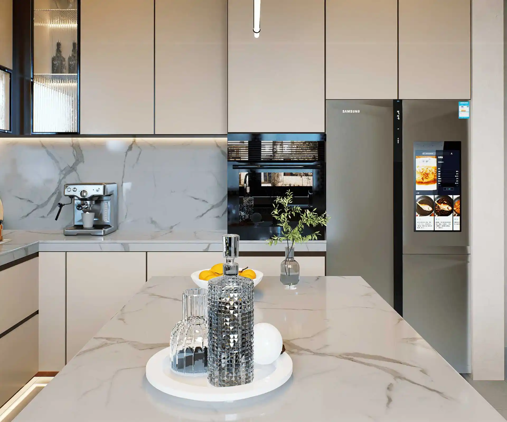 Porselen Mutfak Dekorasyonu: Şıklık ve Dayanıklılığı Bir Arada Sunan Tasarımlar