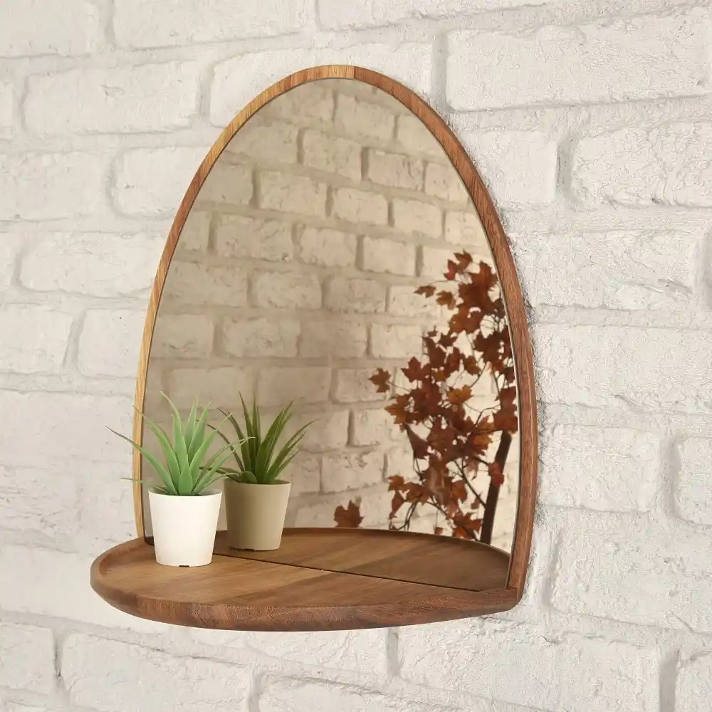 Raflı Aynalar ile Dekorasyonda Şıklık ve İşlevselliği Bir Arada Sağlama Rehberi