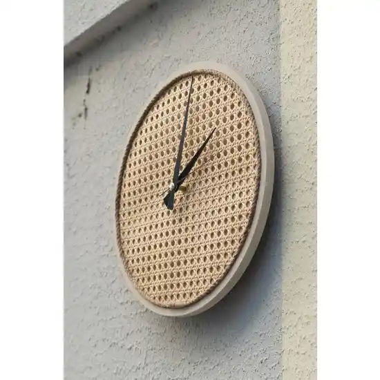 Rattan Duvar Saati: Doğal ve Şık Dekorasyon Unsuru Olarak Modern Kullanım İpuçları