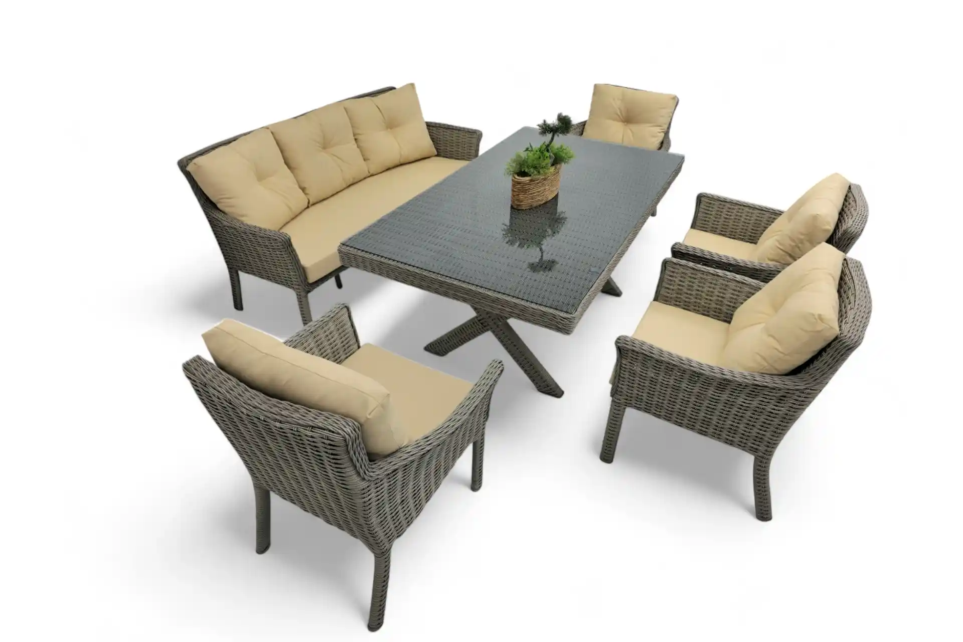 Rattan Yemek Masası Takımıyla Doğal ve Şık Dekorasyon Yaratmanın Yolları