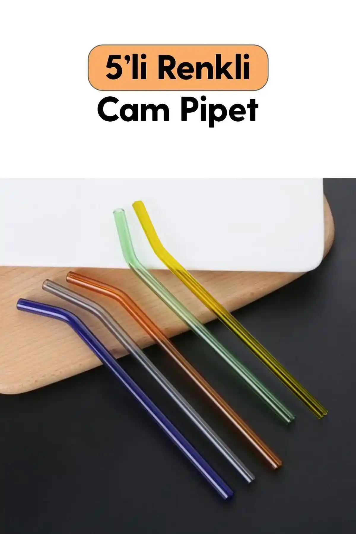 Renkli Cam Pipetler Dekorasyonda Şıklık ve Fonksiyonelliğin Buluşması