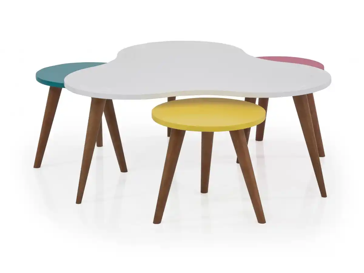 Renkli Orta Sehpa ile Dekorasyonda Canlılık ve Şıklık Yaratmanın Yolları