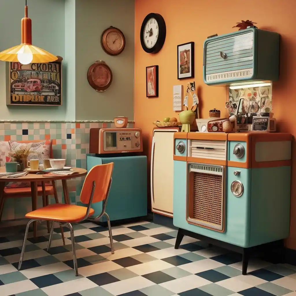 Retro Ev Eşyalarıyla Zamansız Şıklık ve Nostaljik Atmosfer Yaratın