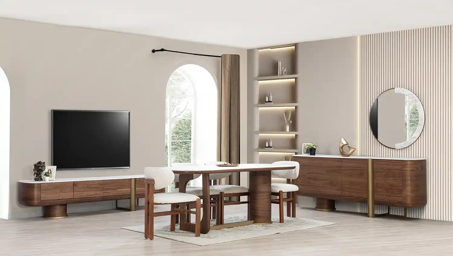 Roma Temalı Dekorasyon ile İç Mekanlarınızda Tarihi ve Şıklığı Yansıtın