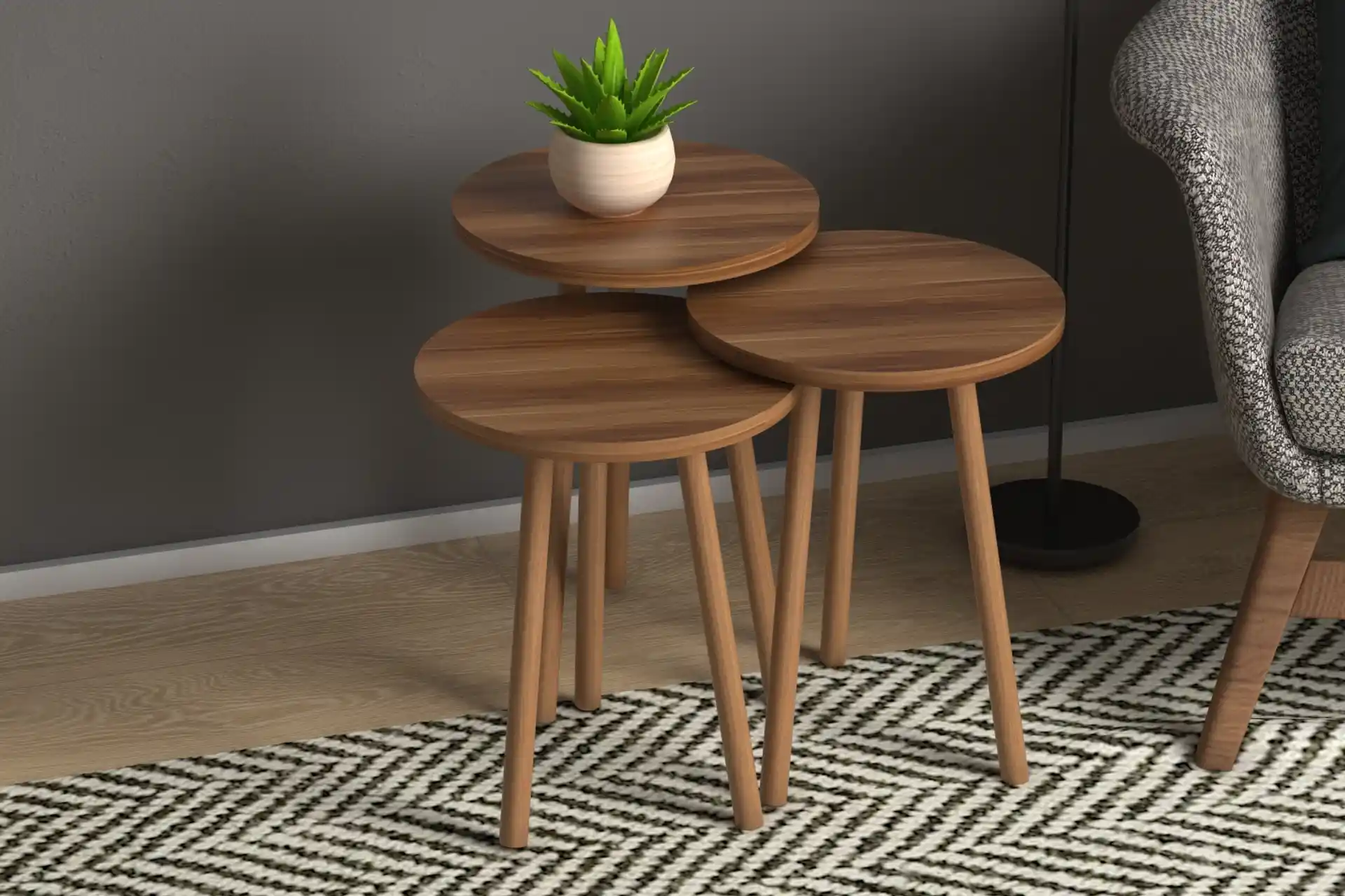 Roma Zigon Sehpa ile Dekorasyonda Şıklık ve Fonksiyonellik Artırma Rehberi