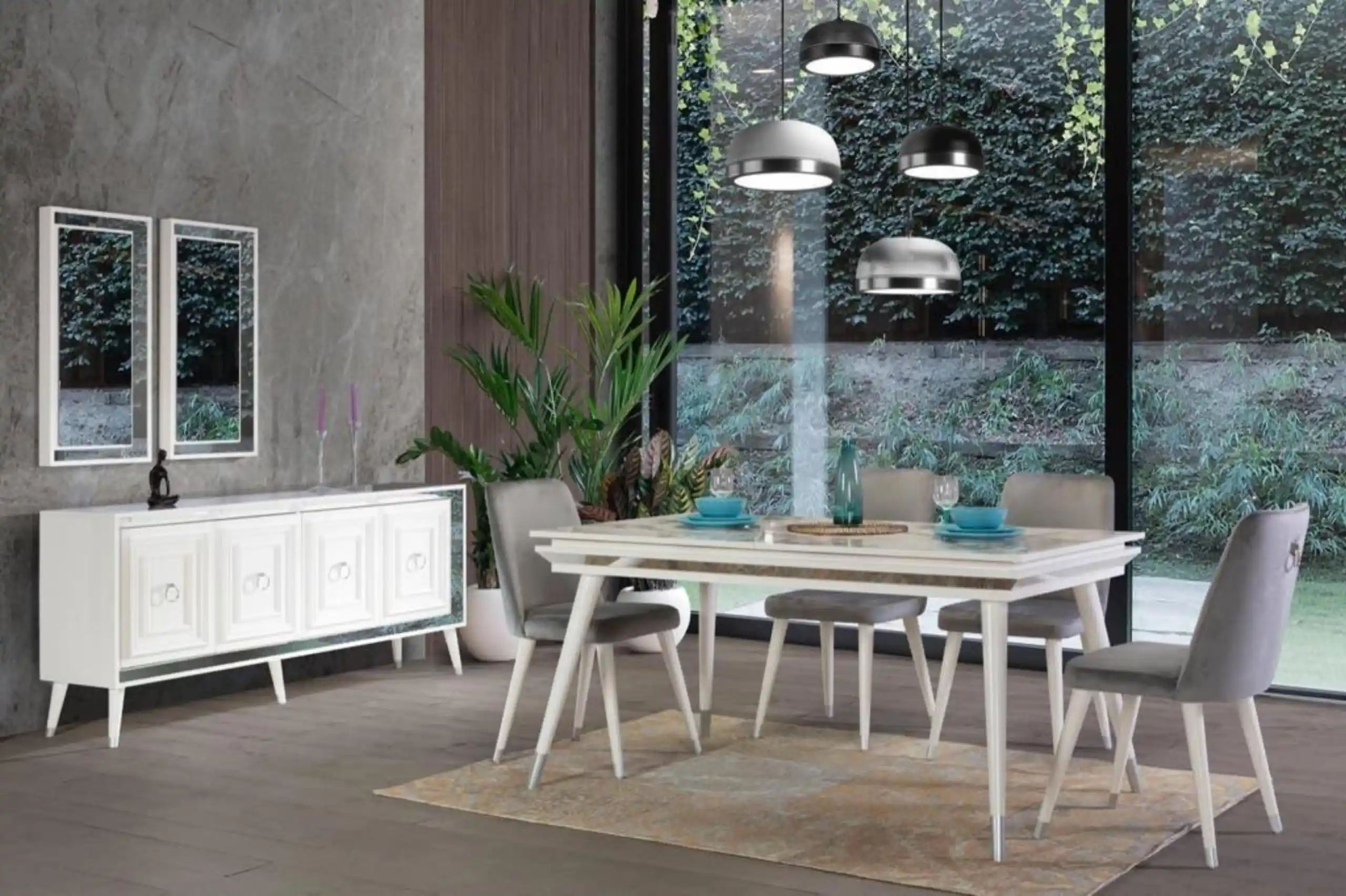 Rosa Yemek Odası Dekorasyonu: Modern ve Şık Tasarımlar İçin En İyi Seçenekler