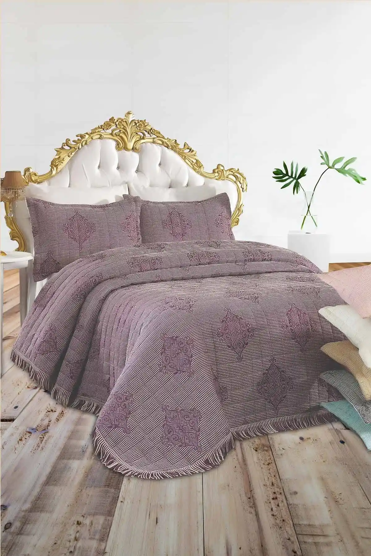 Saçaklı Yatak Örtüsü ile Yatak Odası Dekorasyonunda Şıklık ve Konforun Anahtarları