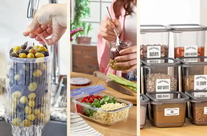 Sağlıklı ve Dekoratif Saklama Kaplarıyla Mutfak ve Ev Dekorasyonunuzu Yenileyin