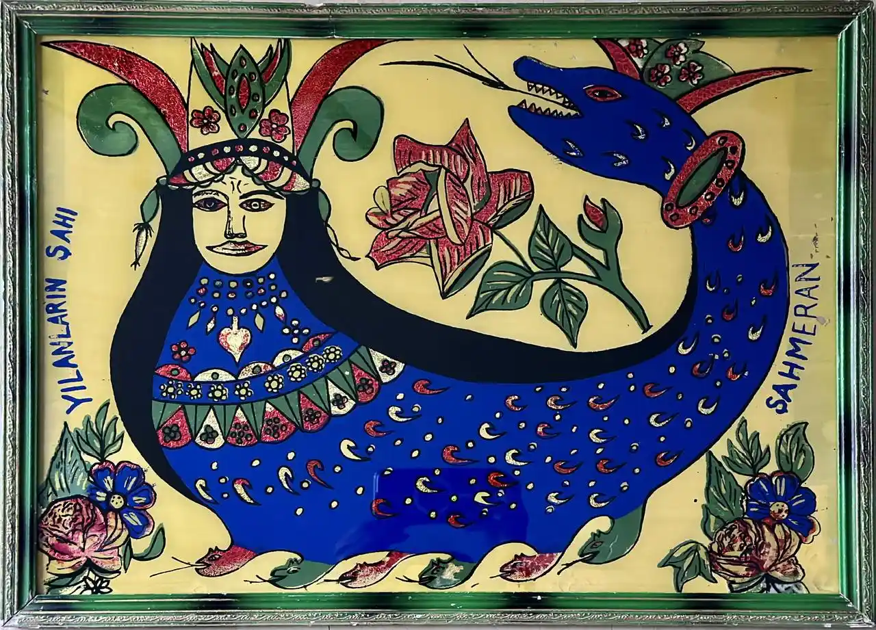 Şahmaran Tablo Dekorasyonda Mitoloji ve Sanatın Güçlü Buluşması