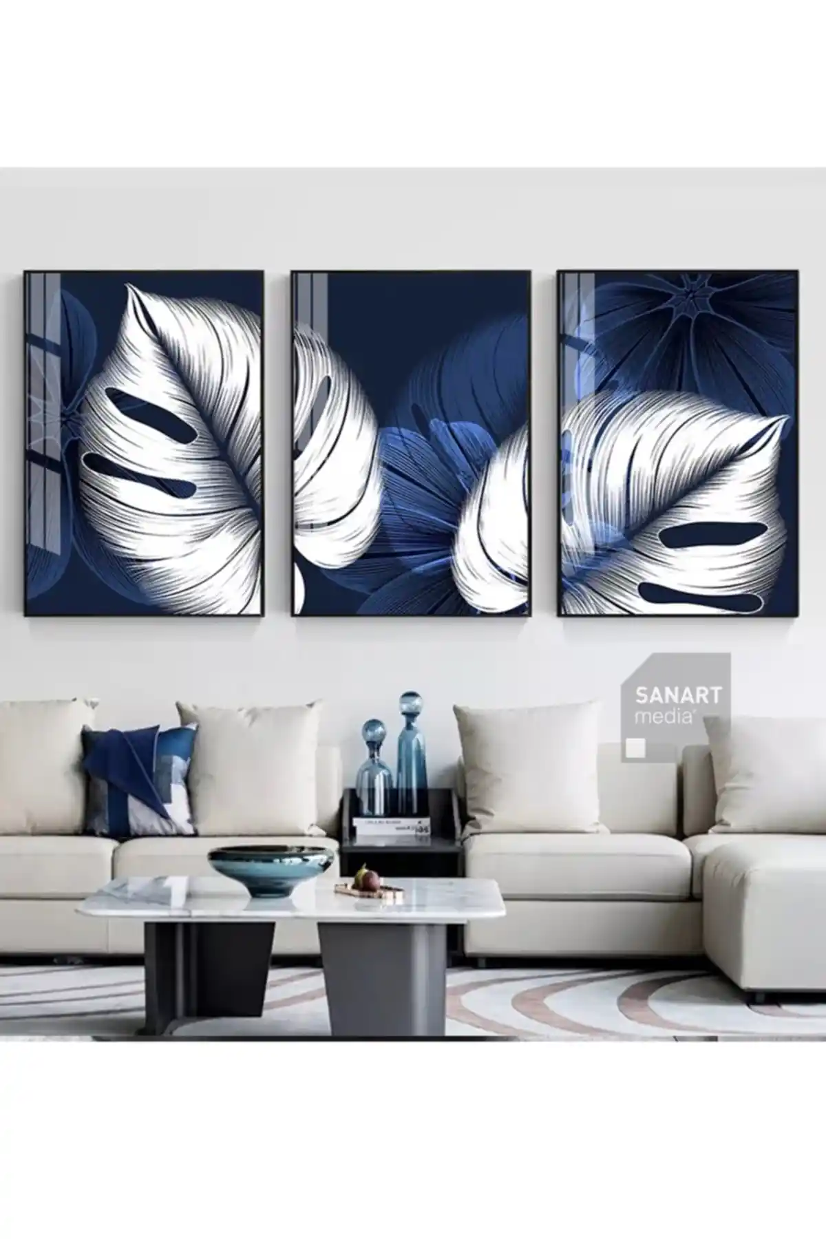 Salon Dekorasyonunda Çerçeve Modelleri ile Şıklık ve Kişisel Dokunuşlar