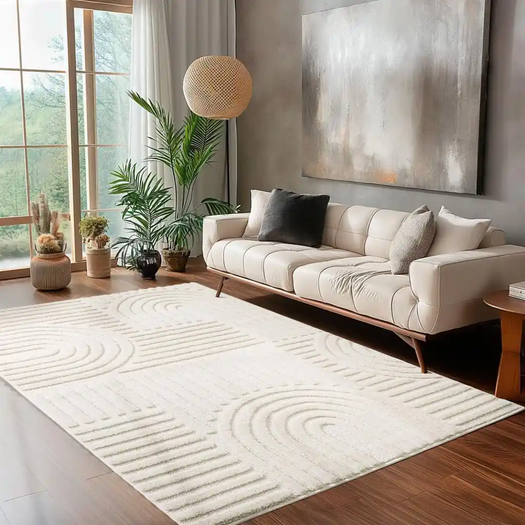 Salon Dekorasyonunda Halı Seçimi: Boyut, Renk ve Malzeme İpuçlarıyla Estetik ve Konfor