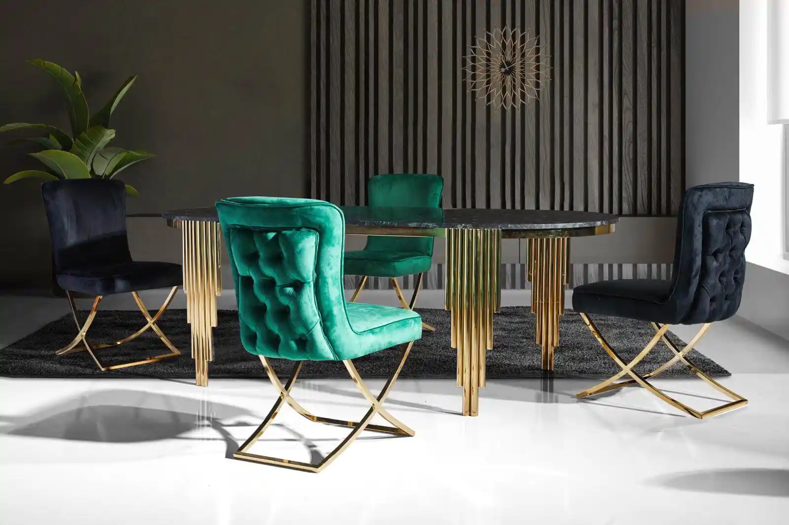 Salon Dekorasyonunda Masa ve Sandalye Seçimiyle Estetik ve Fonksiyonellik Sağlama