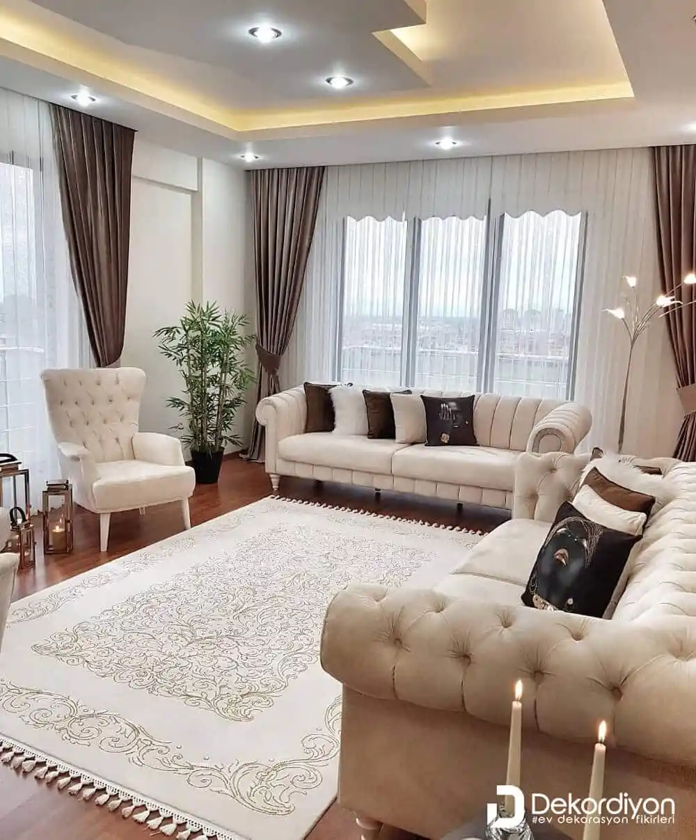 Salon Dekorasyonunda Modern Trendler ve Kişisel Tarzınızı Yansıtan Tasarımlar